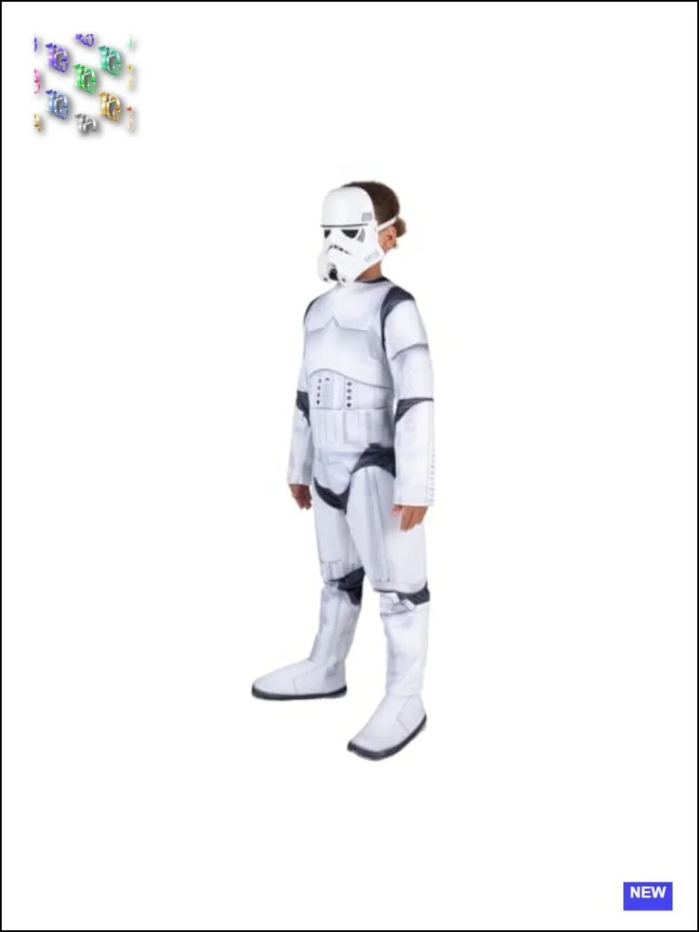 Star Wars Stormtrooper Youth Costume Padded Jumpsuit with Mask